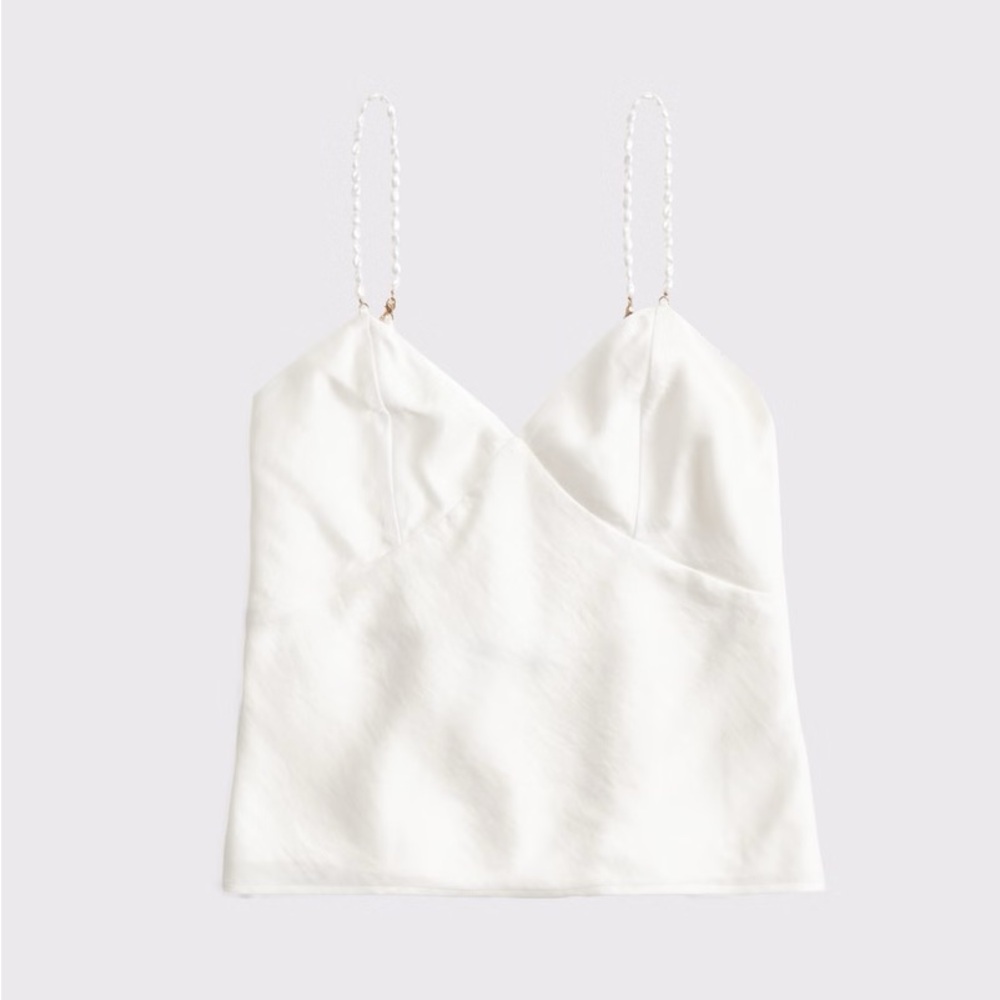 Pearl Strap Cami Abercrombie
